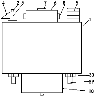 Detection device for food water