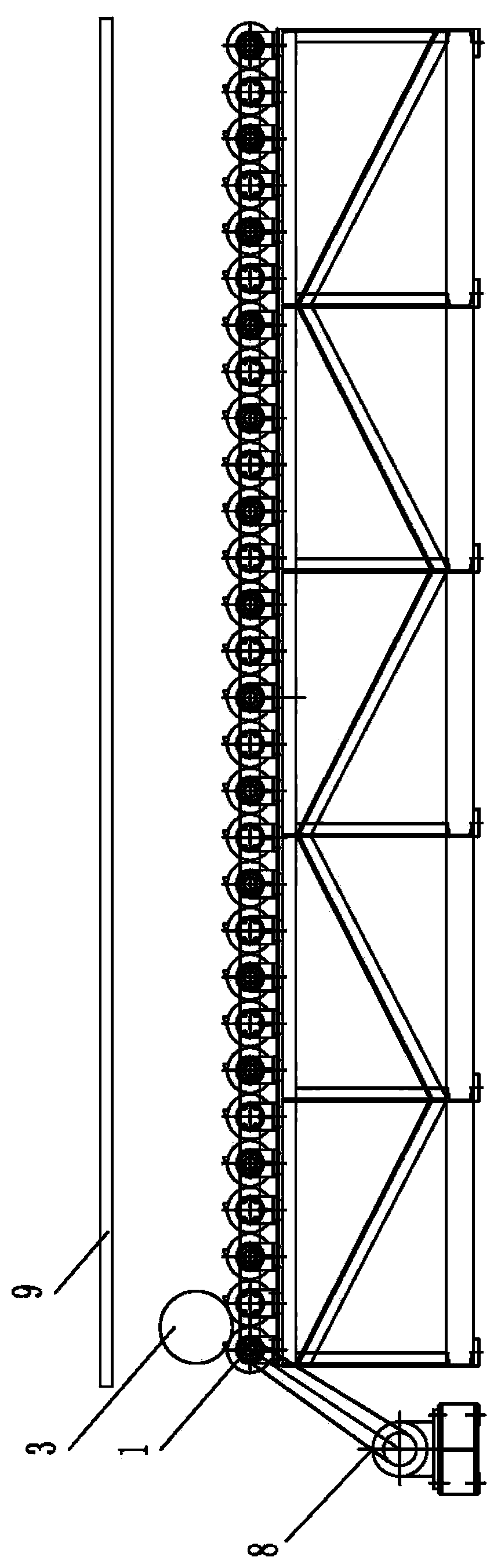 Method and device for producing antiseptic pipe by adopting nano-coatings