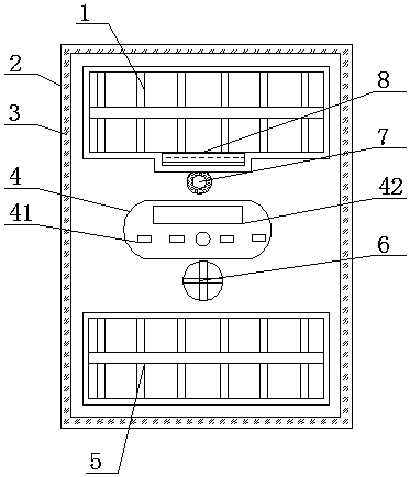 Special negative-ion degerming and deodorizing air purifier for automobiles