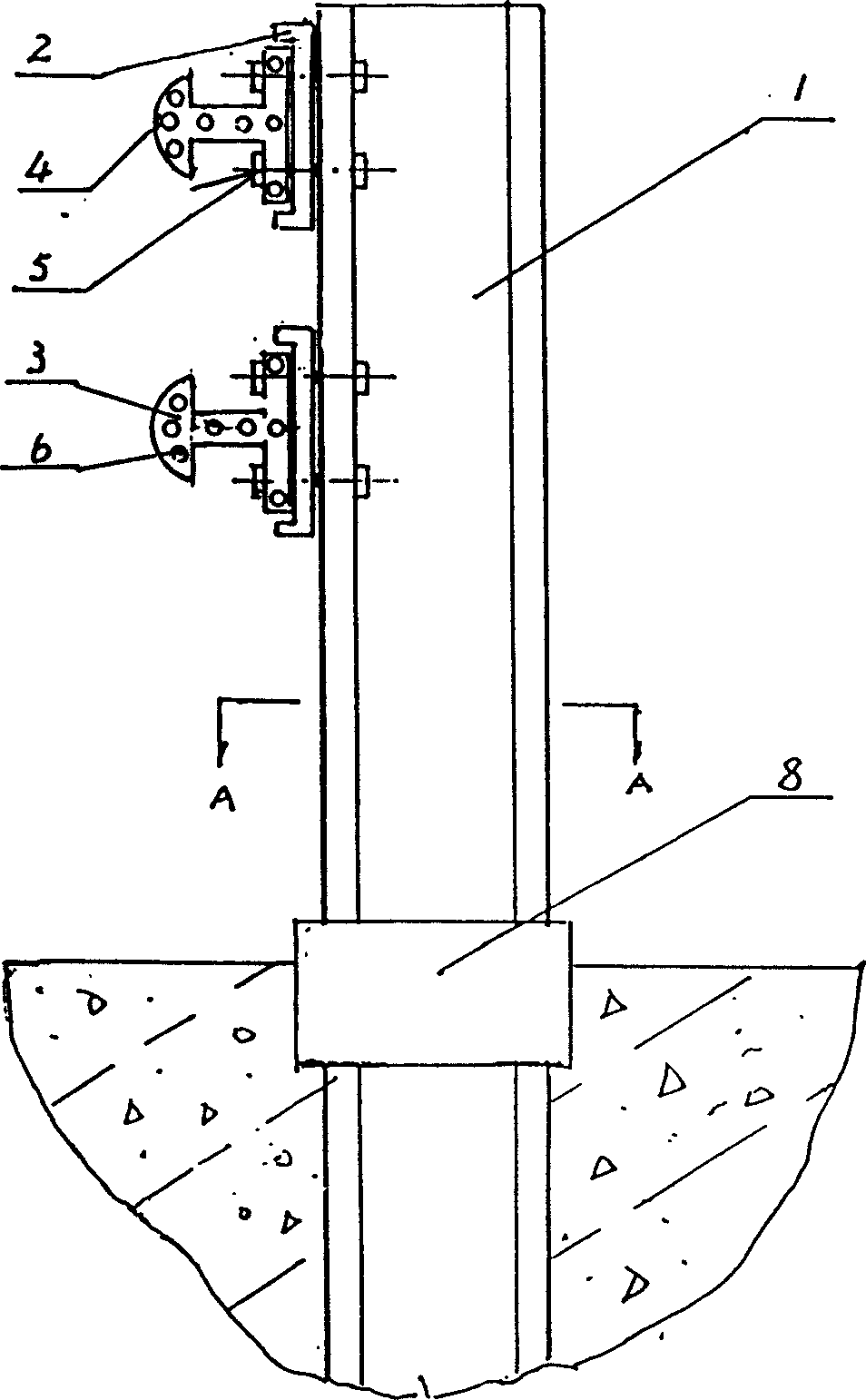 Engineering plastic guard bars for highway