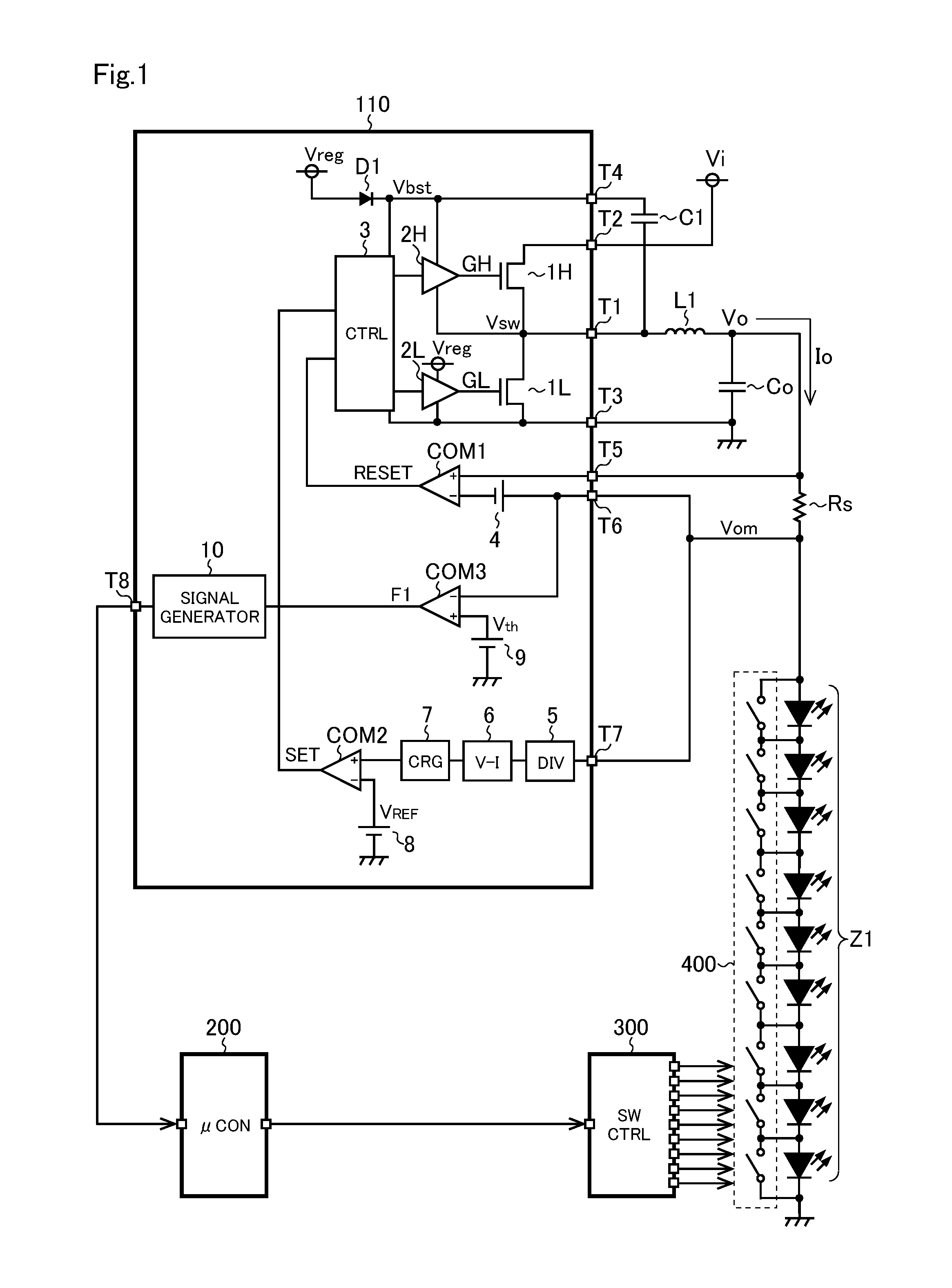 Light emitting element driving device, light emitting device, and vehicle