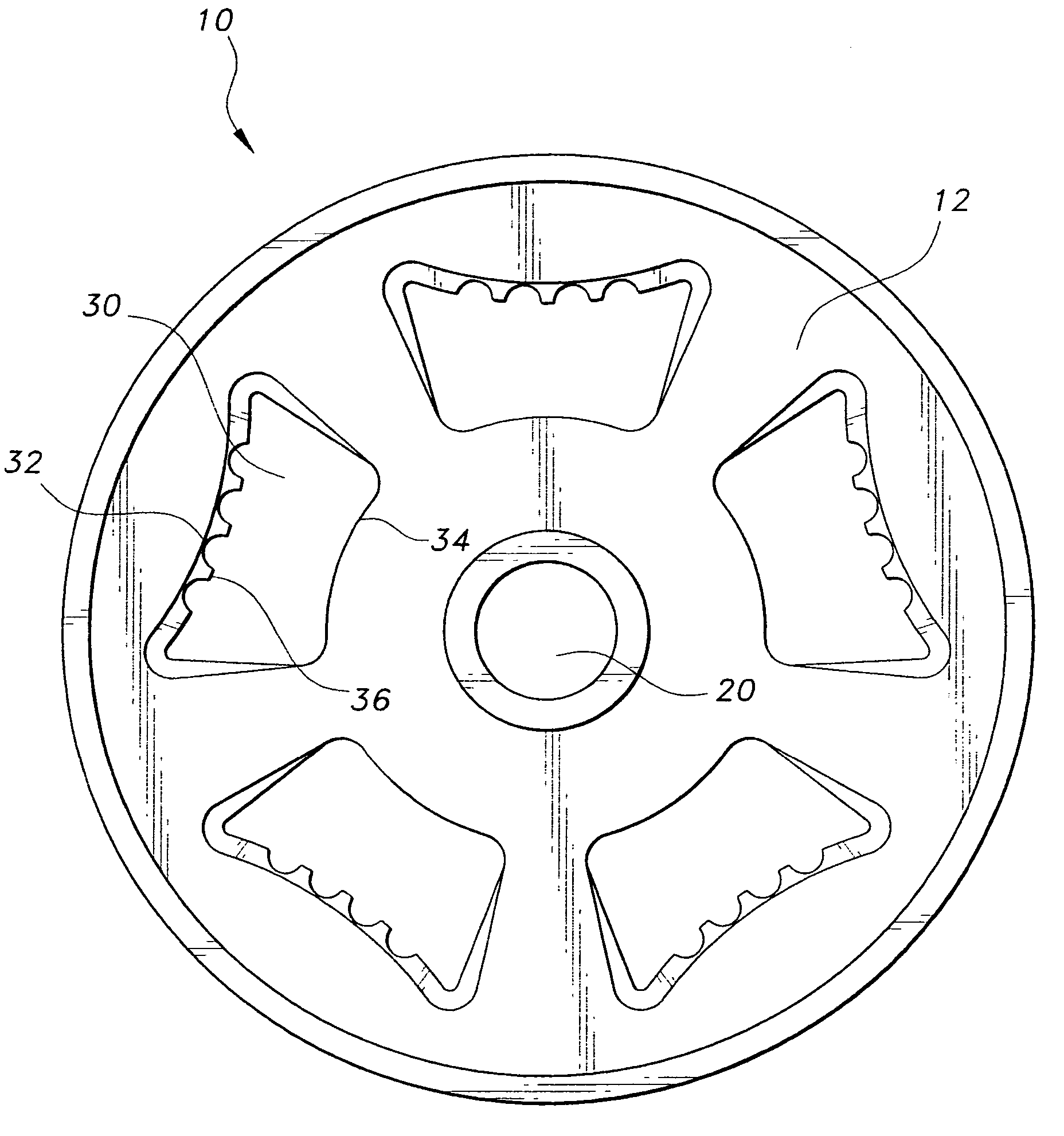 Ergonomic handgrip for weight lifting plates