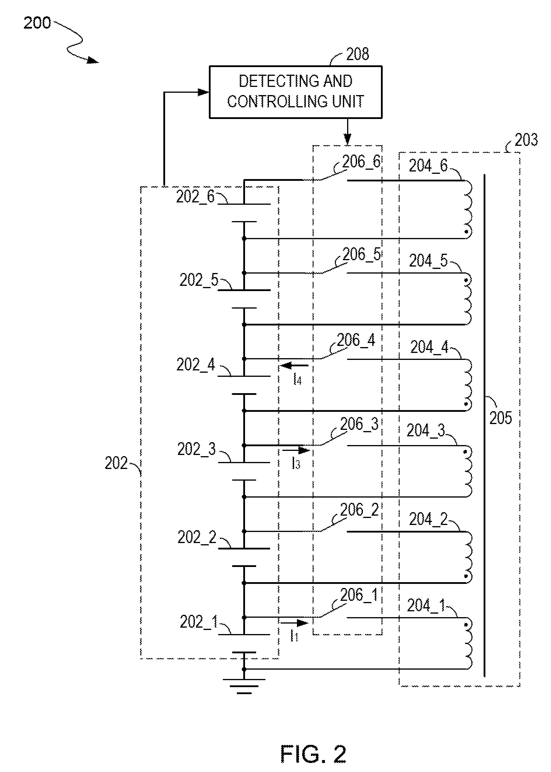 Battery management system with energy balance among multiple battery cells