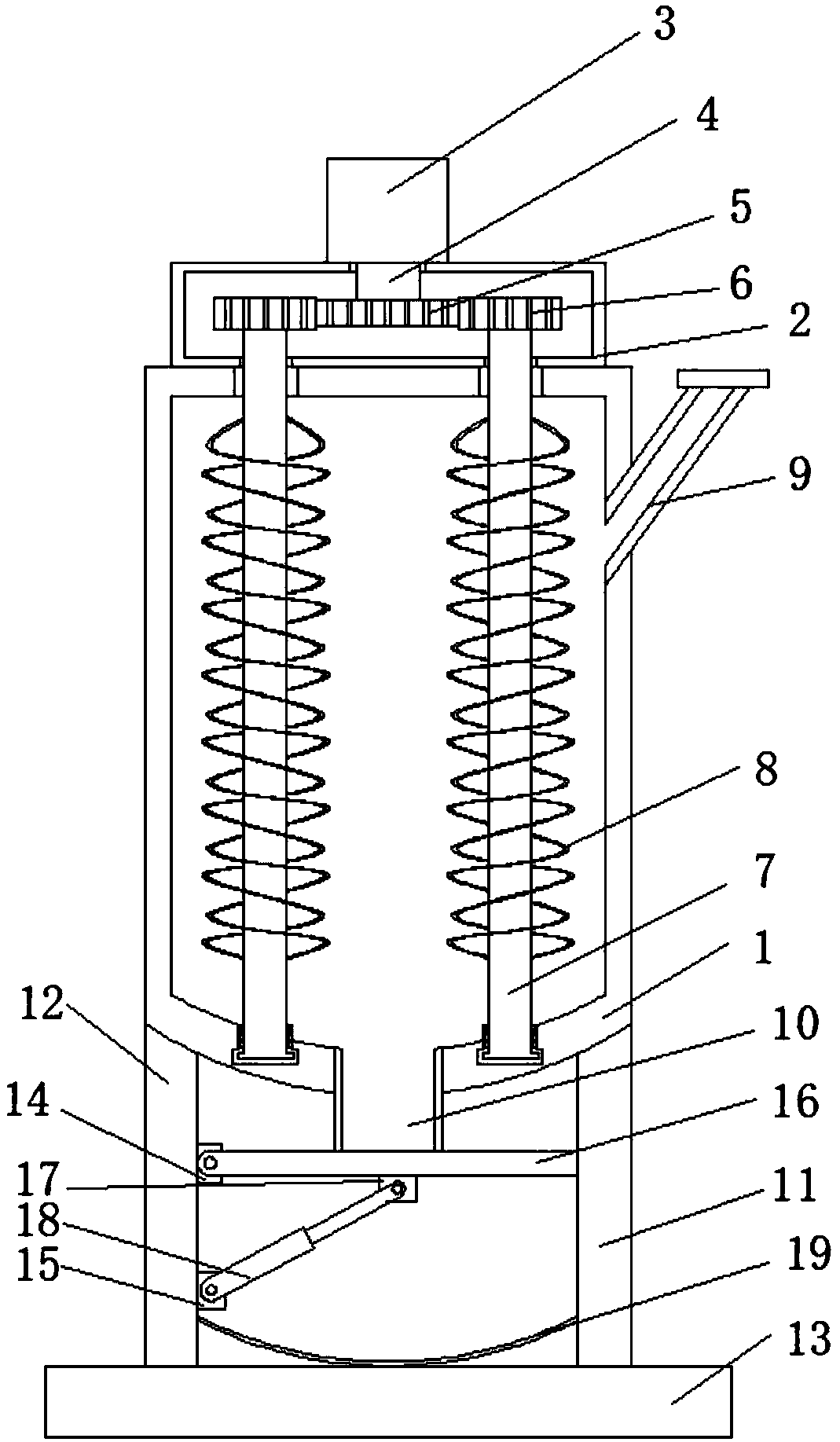 Dressing device for new-variety seeds of crops