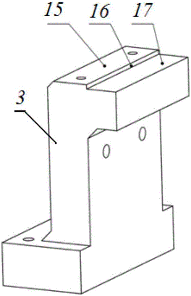 Clamp special for drilling, milling and cutting carbon fiber composite material