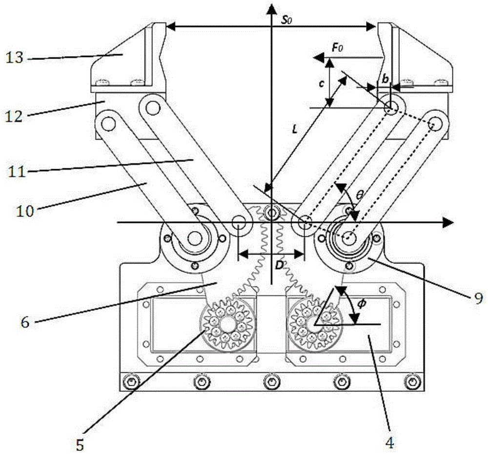 Clamping force and clamping speed online controllable robot gripper