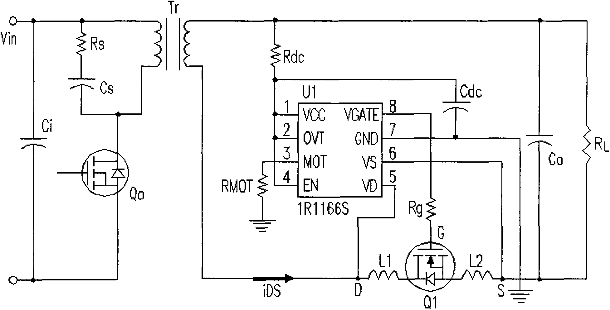 Compensating device for synchronous rectification control and method thereof