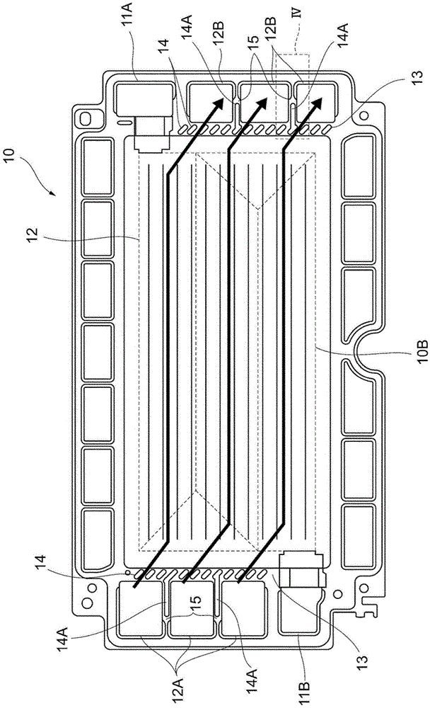 Fuel cell separator, fuel cell and fuel cell battery