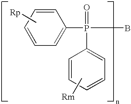 Light-emitting device containing bis-phosphineoxide compound