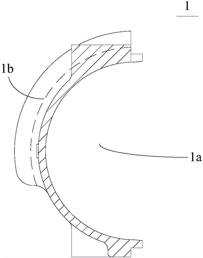 Measuring tool for cable bearing groove of suspension bridge cable clamp