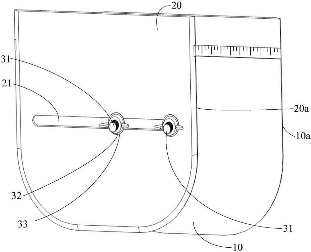 Measuring tool for cable bearing groove of suspension bridge cable clamp