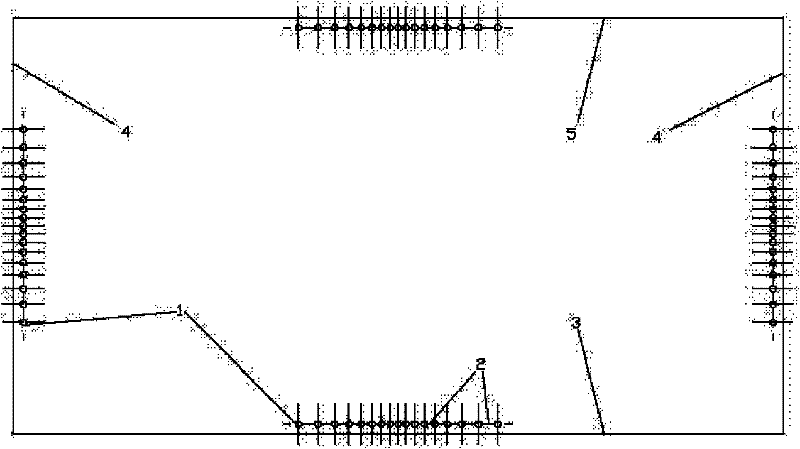 Low-mass flow rate perpendicular water cooled wall arrangement method