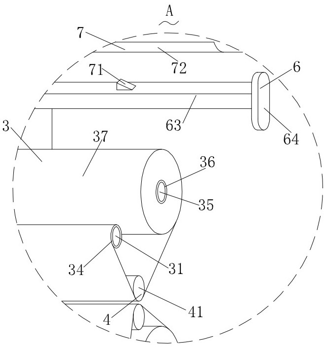 Winding equipment for electrolytic copper foil production