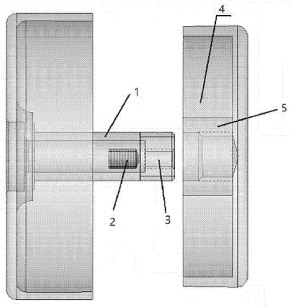 A threaded connection mechanism that can prevent loosening and transmit torque