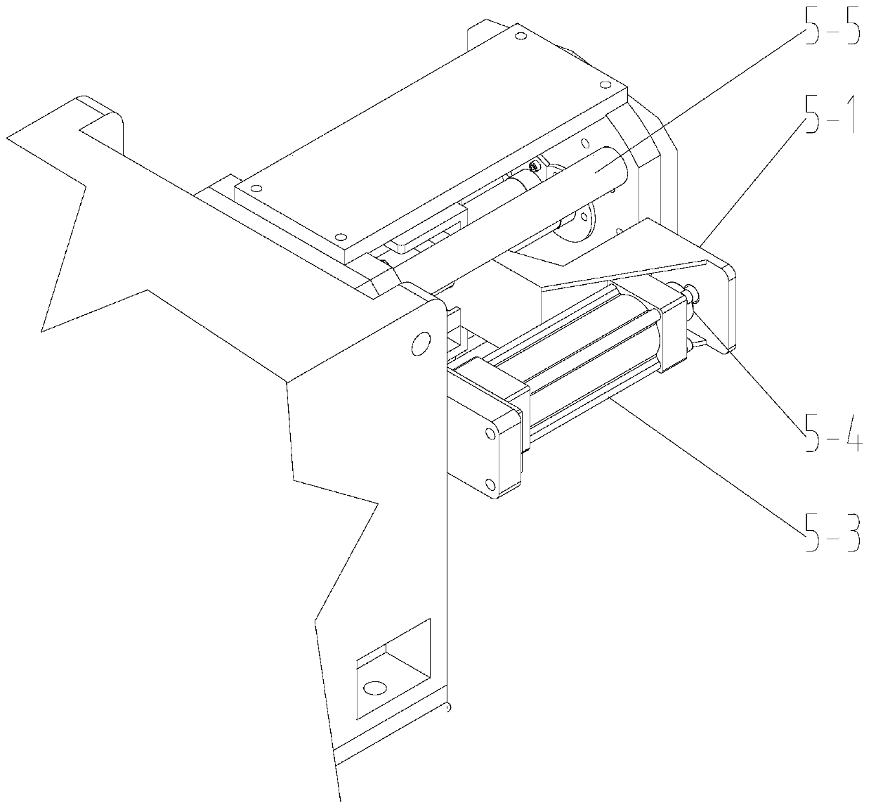 Extruding machine capable of automatically discharging screw rod