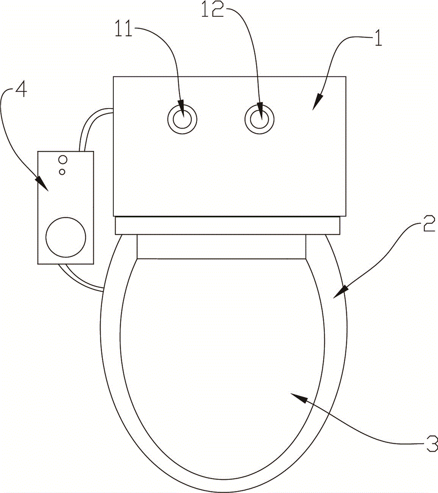 A multifunctional toilet