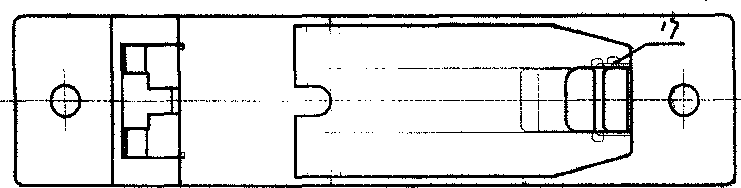 Adjustable wedged spring leaf type buckle and its fastening method