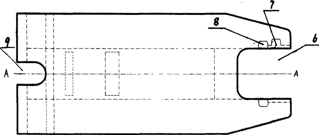 Adjustable wedged spring leaf type buckle and its fastening method