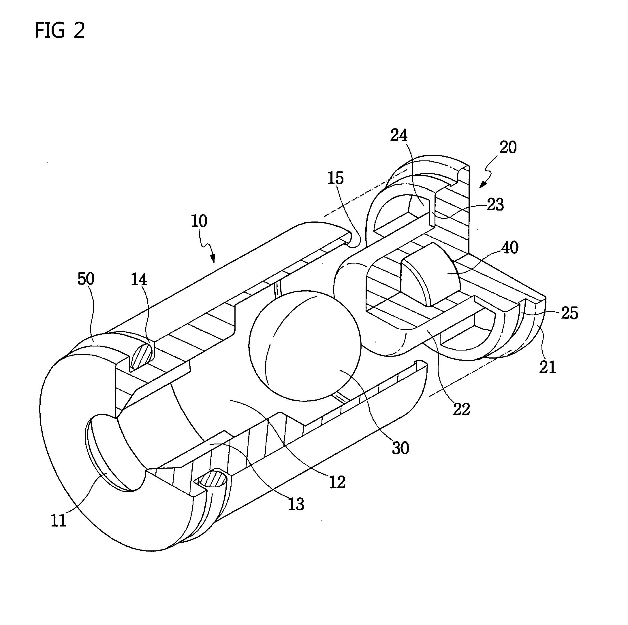 Excess flow safety shut-off valve