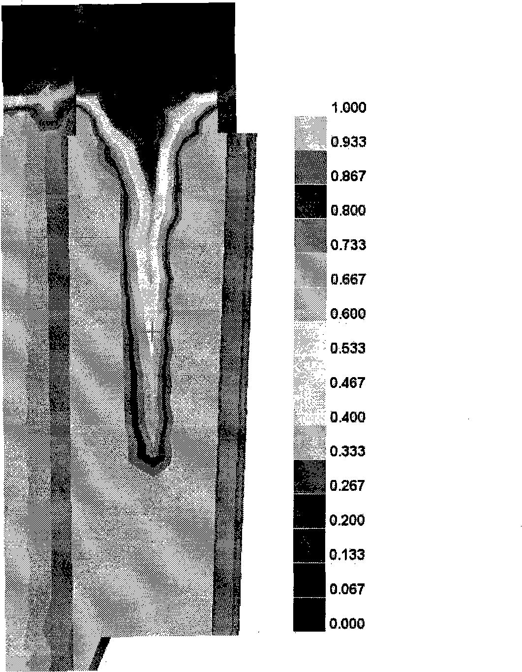 Method for manufacturing compound core low-segregation large-sized hollow steel ingot