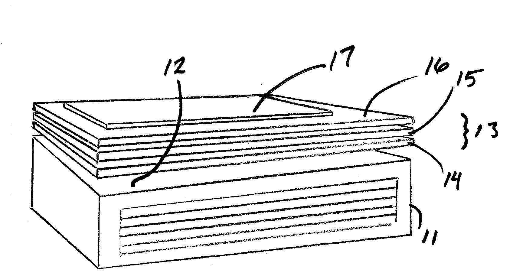 Transilluminator adaptor for conversion of ultraviolet radiation to visible light