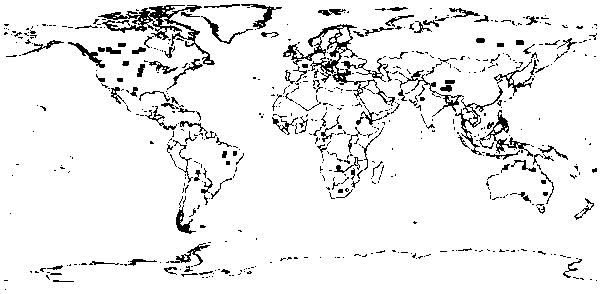 Global scale remote sensing image water body intelligent extraction method based on multiple indexes