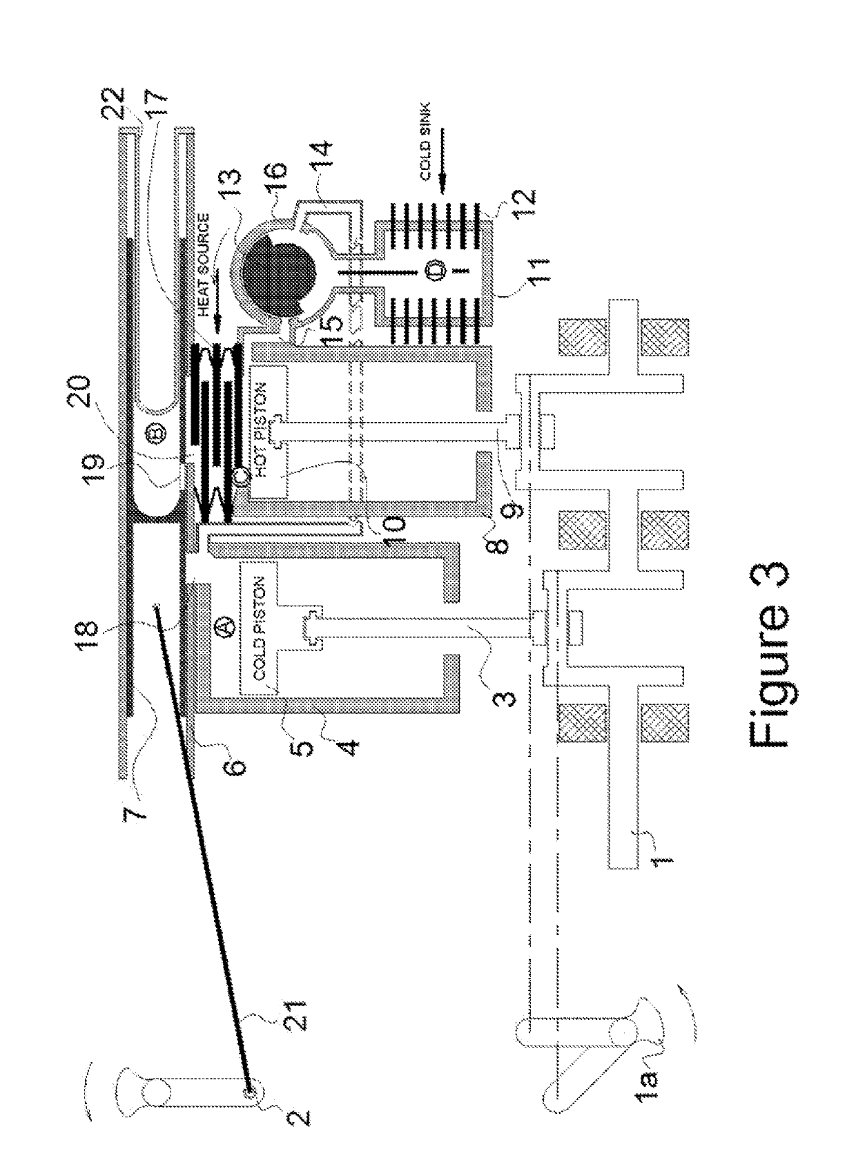 Variable volume transfer shuttle capsule and valve mechanism