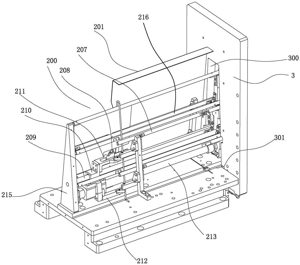 Automatic elastic-hook feeding device of spraying assembly line