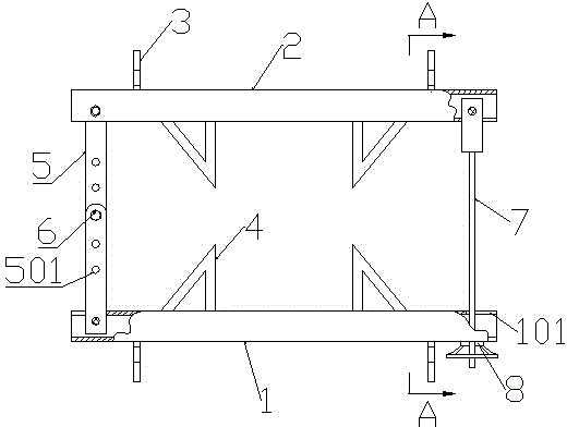 Cross-arm bracket and method for replacing cross arm through employing same