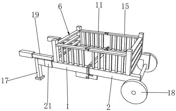 Foldable handcart