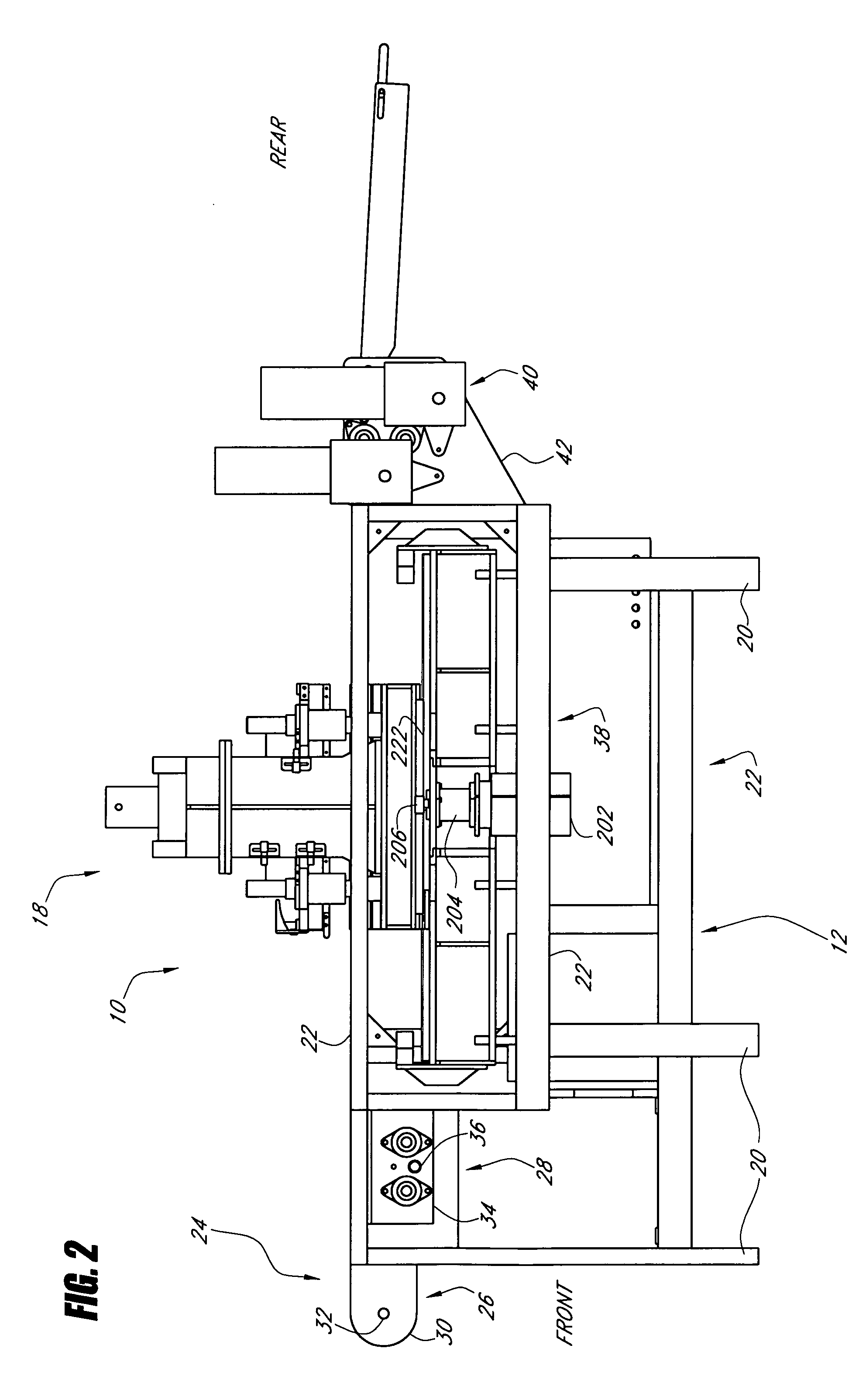 Moving head dough press