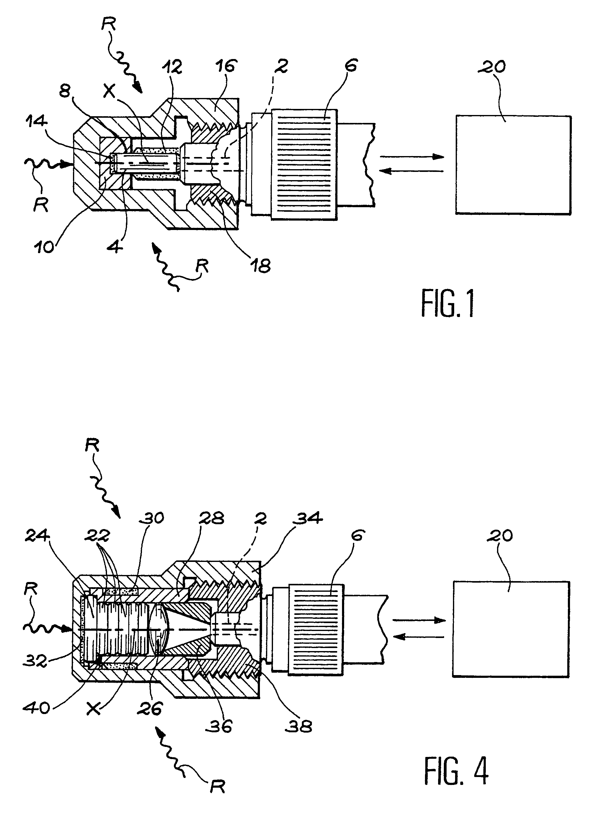 Energy compensation, wide beam width radiation sensor, for remote dosimetry, and dosimetry device using this sensor