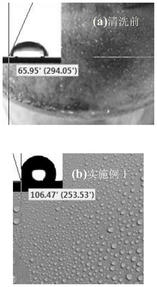 A cleaning agent for silicone rubber composite insulators