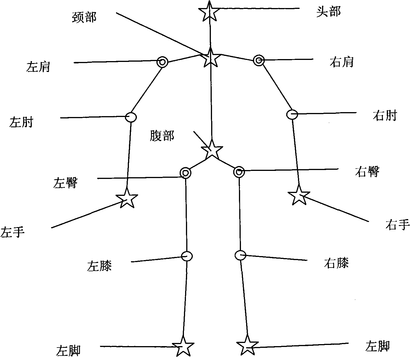 Human body posture reconstruction method based on geometry backbone