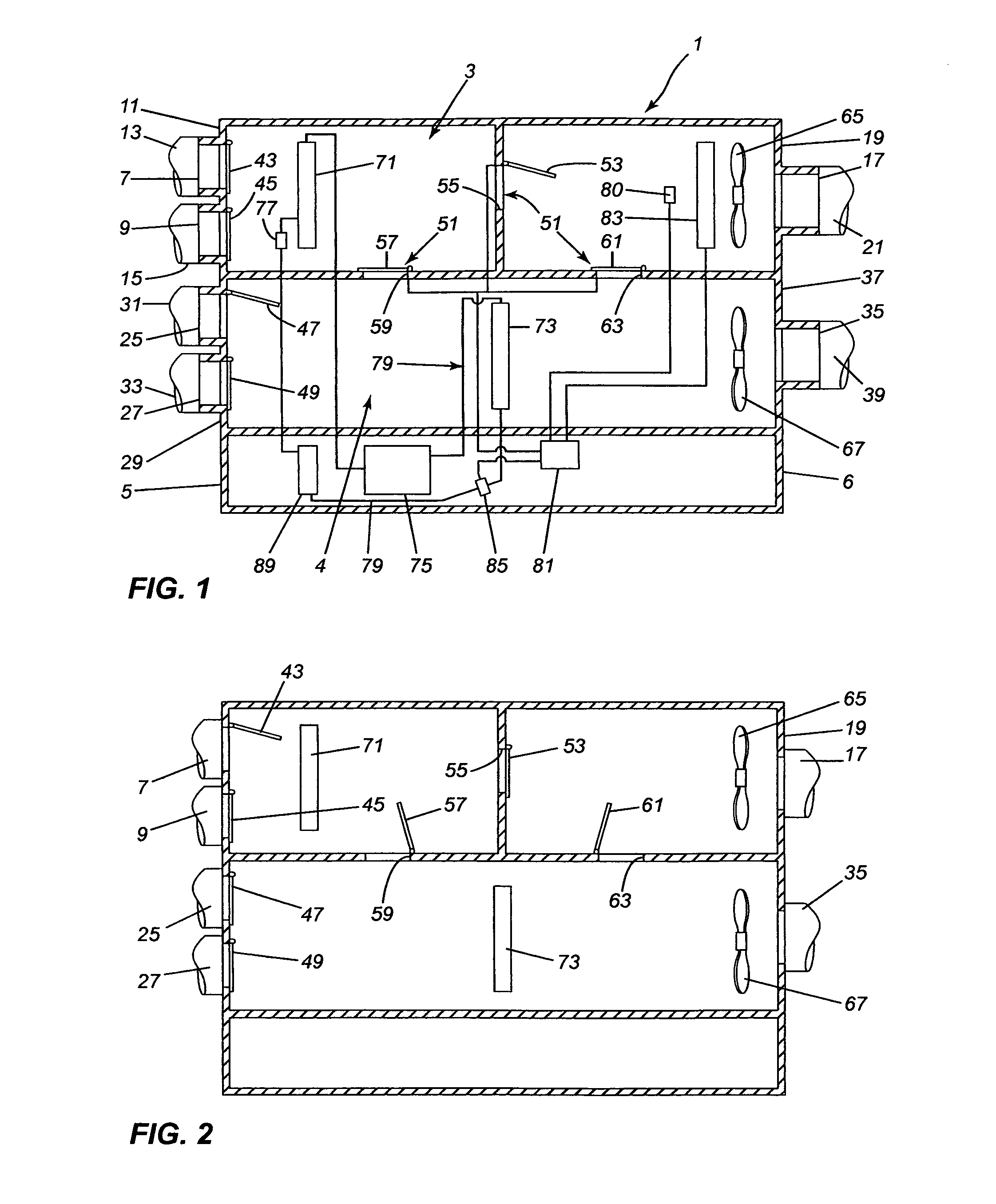 Air conditioning/dehumidifying unit