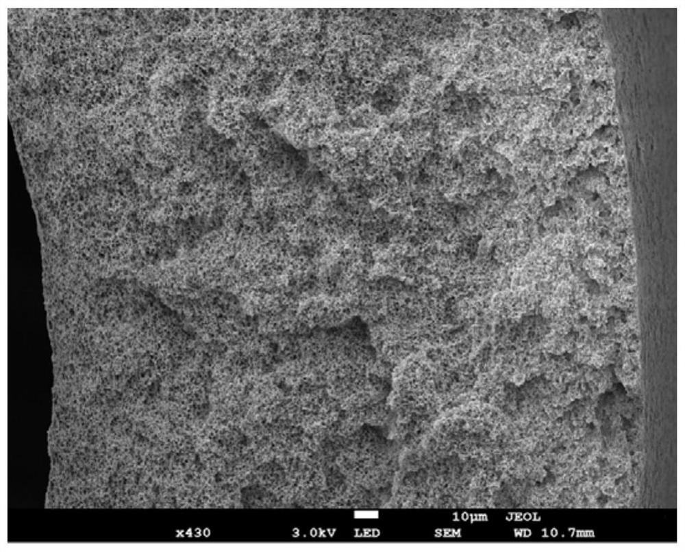 Polyvinylidene fluoride hollow fiber membrane and preparation method thereof