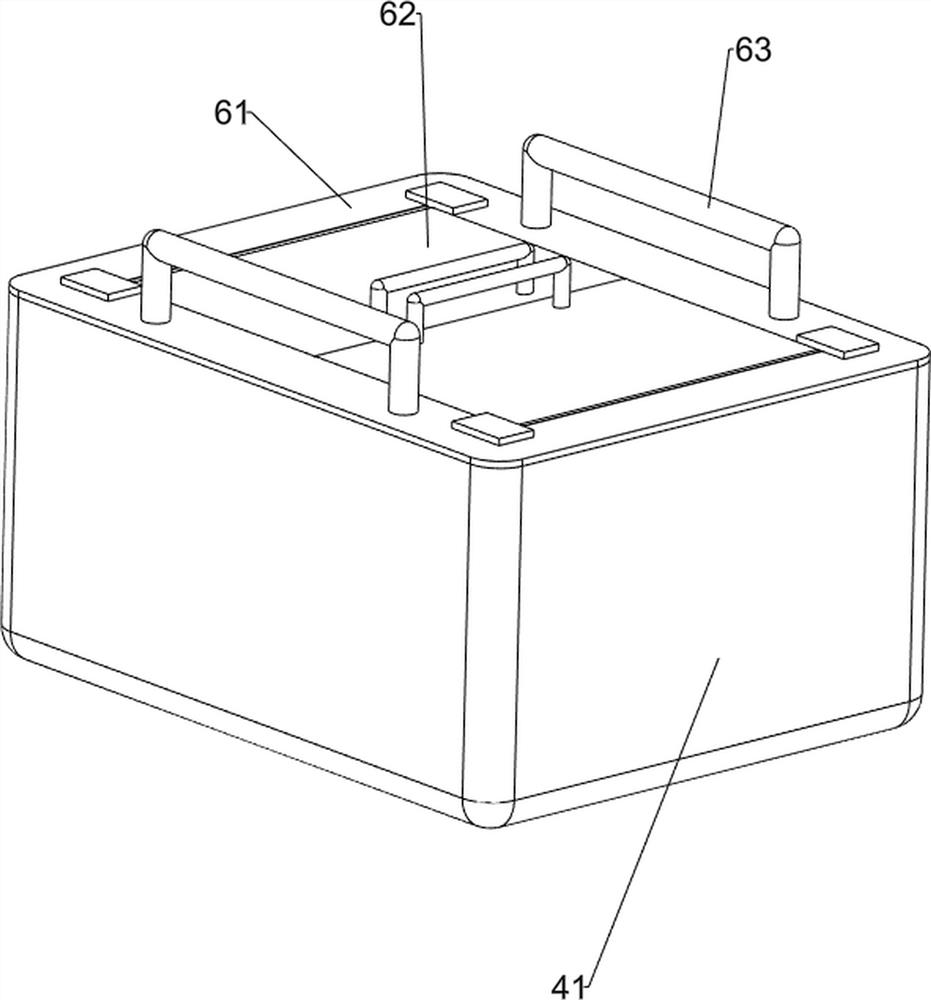 Efficient recycling and transferring equipment for new energy automobile battery