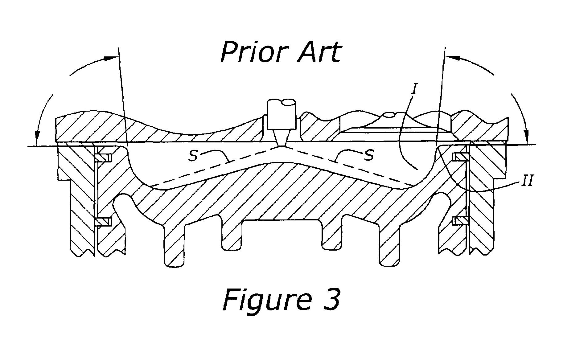 Diesel combustion system with re-entrant piston bowl