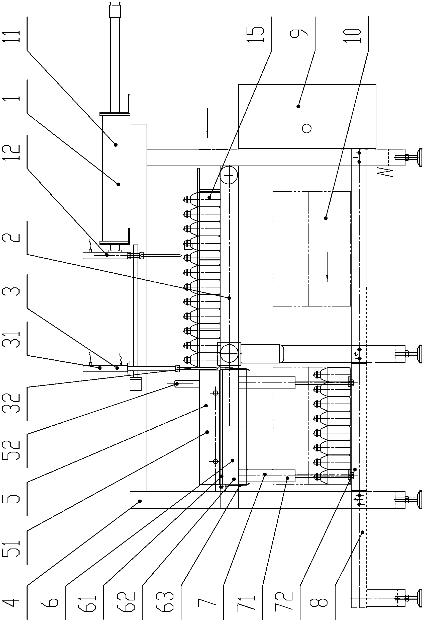 Automatic container loader for plastic bottles