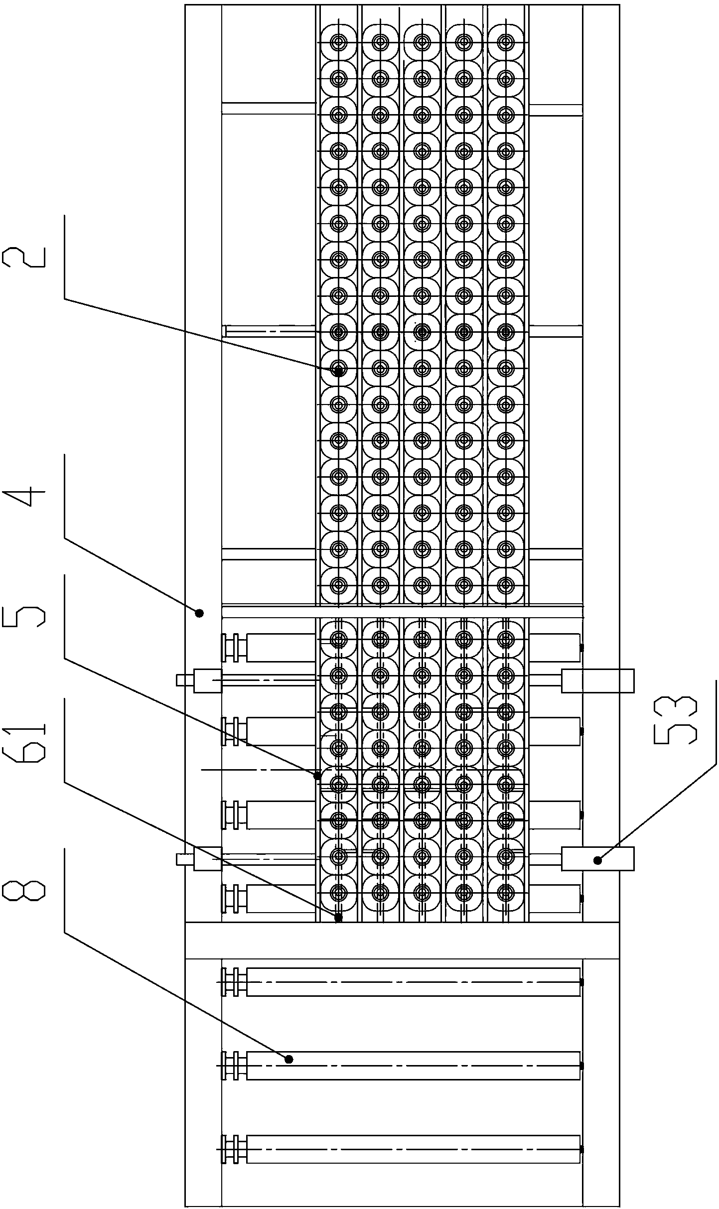 Automatic container loader for plastic bottles