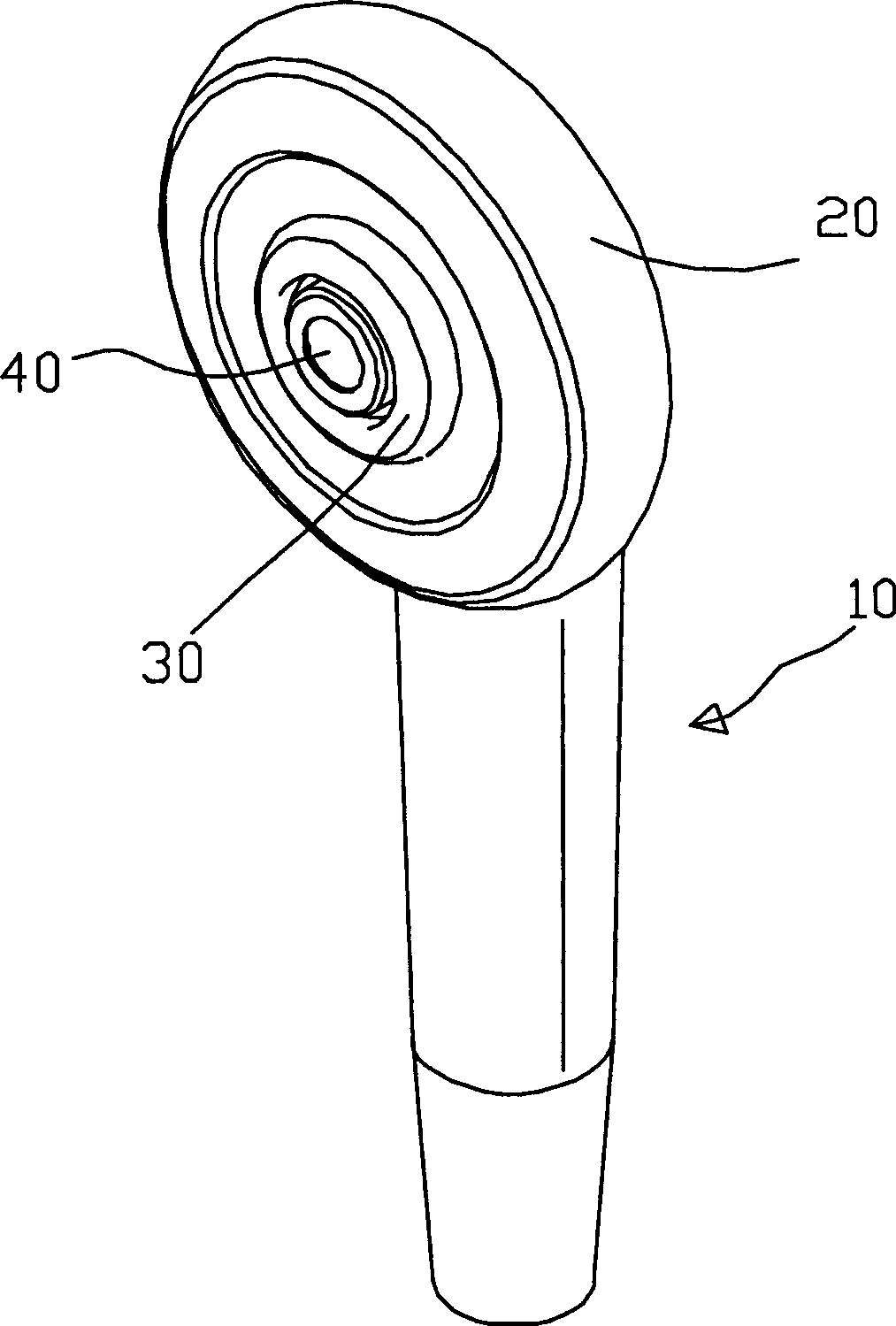 Contacting electronic stethoscope capable of avoiding noise interference