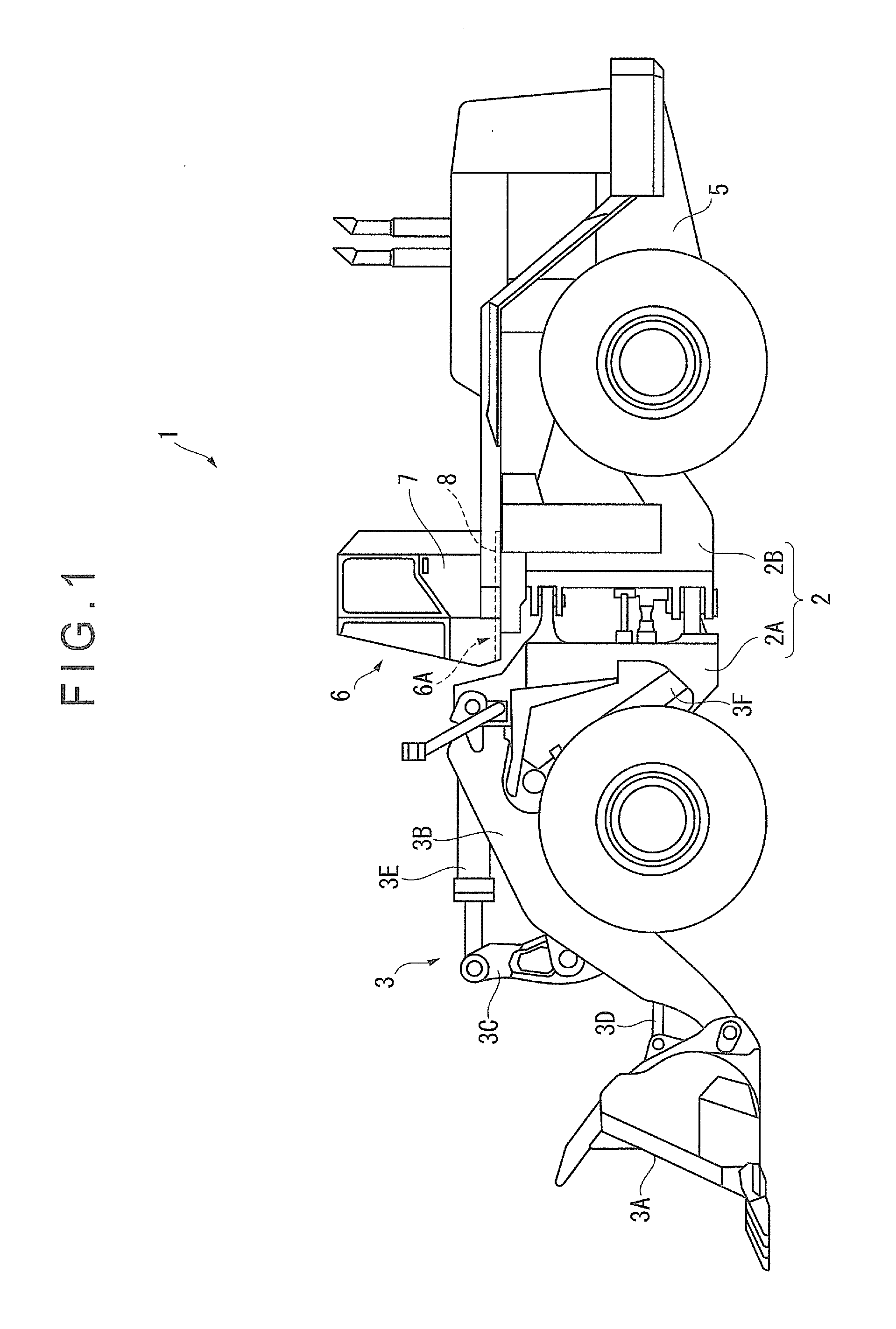 Footrests and floor mats for construction machinery