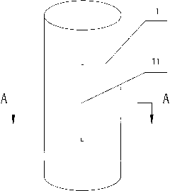 Kerf sand inclusion blasting cartridge and blasting installation device and production technology thereof