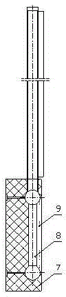 Method for preventing and controlling freeze-expanded damage to water-containing subgrade in cold region and bunched low-temperature heat pipe