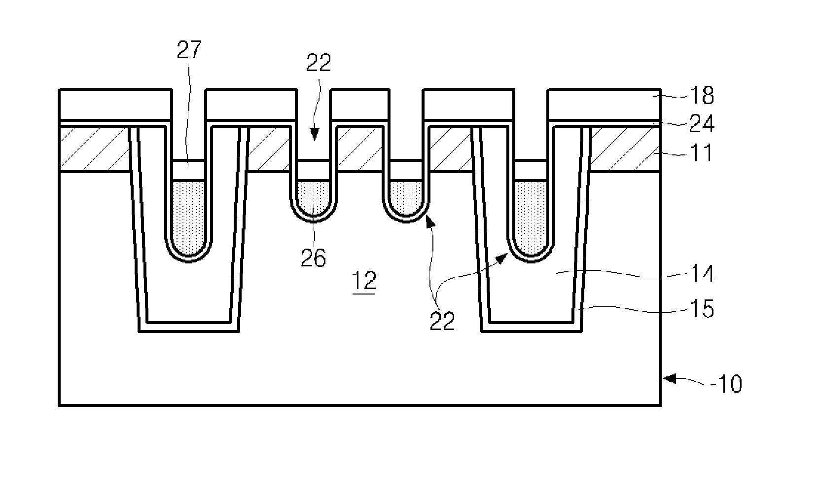 Transistor of semiconductor device and method for manufacturing the same