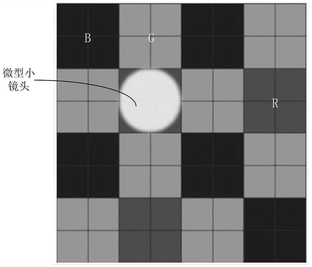 QPD image post-processing method and QPD camera