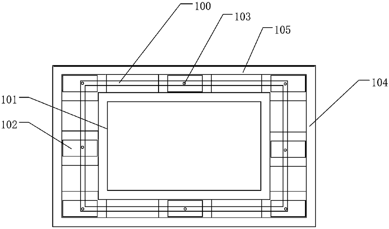 Circulating type building external wall environmental-friendly greening system based on big data