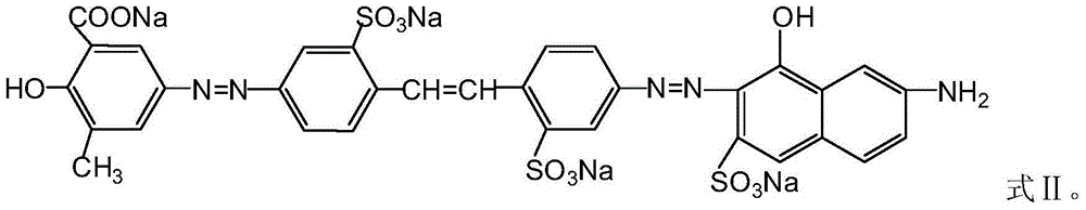 A kind of disazo compound and composite black dye comprising the compound