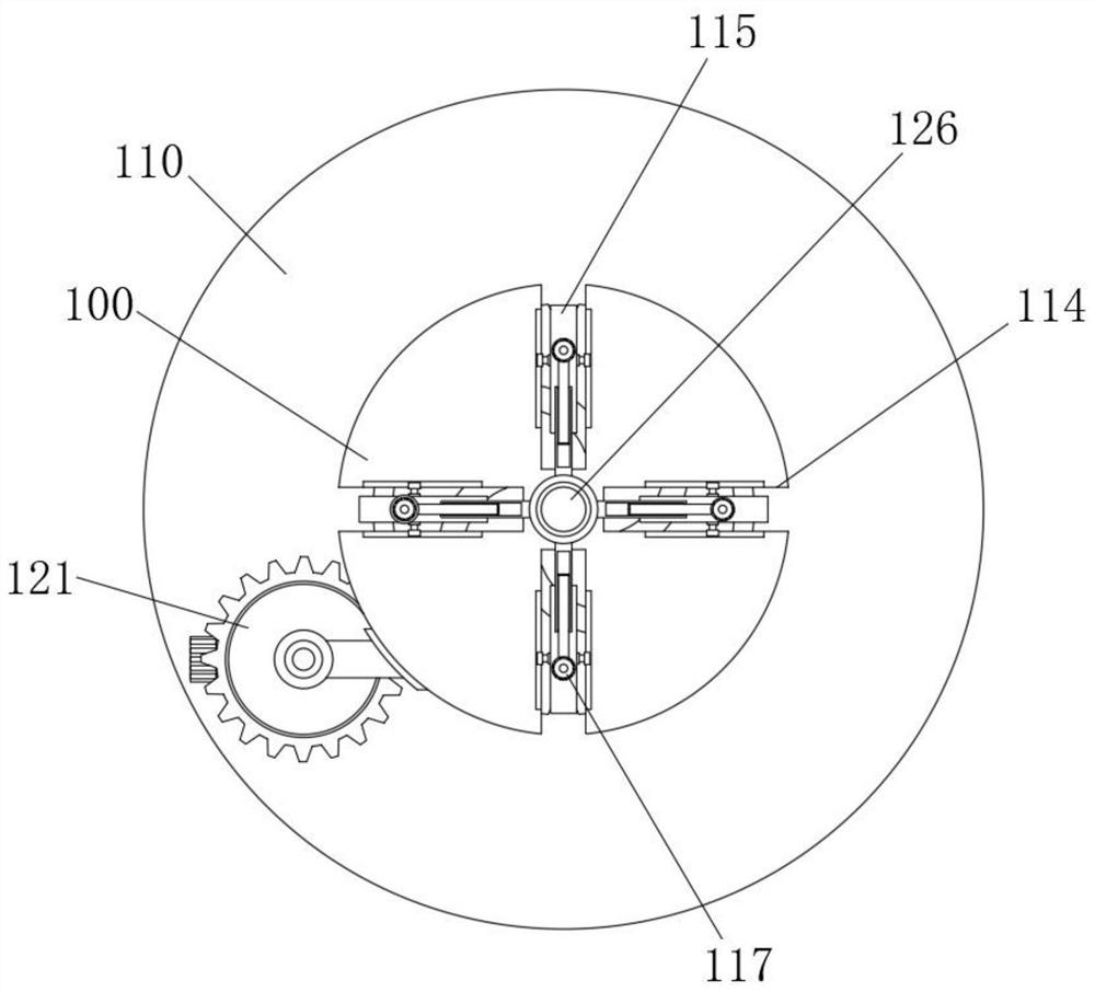 Bottom supporting mechanism for full-glaze ceramic firing