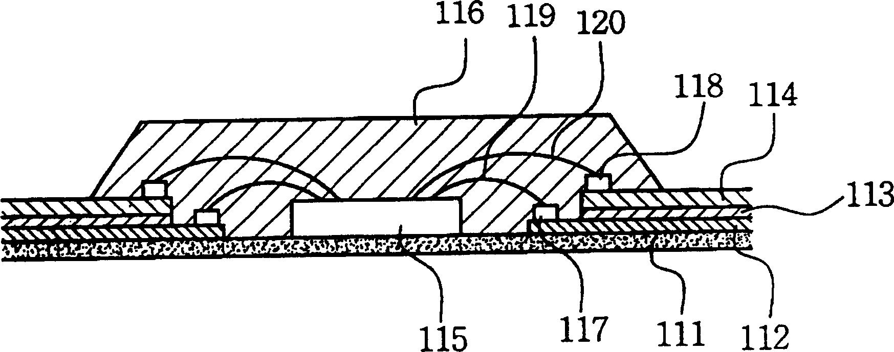 High-density chip scale package and method of manufacturing the same